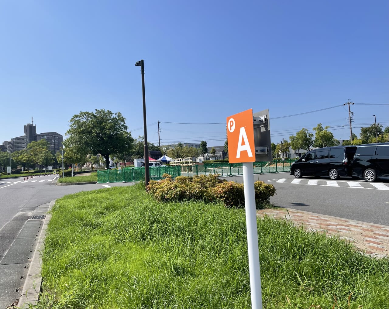 刈谷市総合運動公園第一駐車場