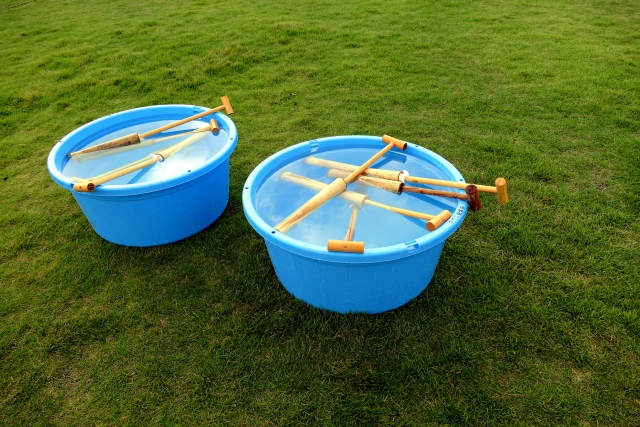 竹の水鉄砲
