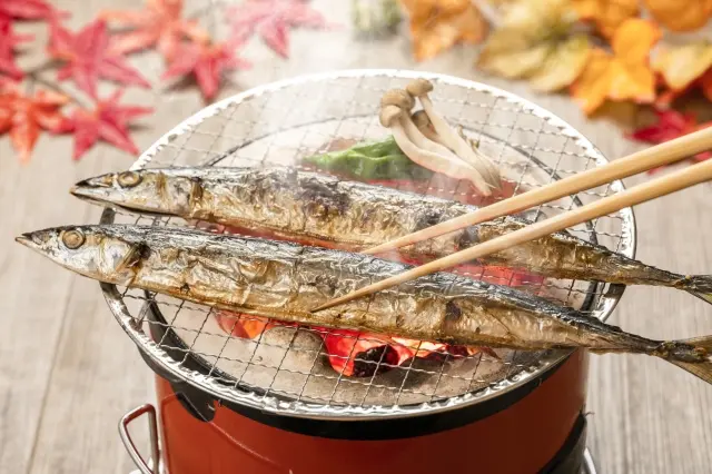 さんま塩焼き
